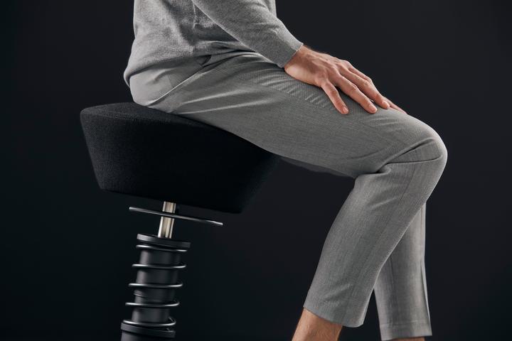 Actual product image Aeris SWOPPER - Office stool with glider