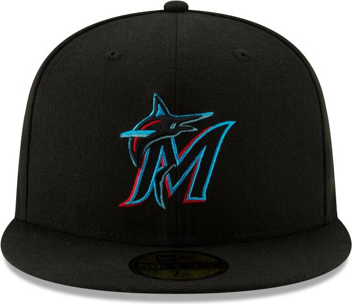 Actual product image New Era 59Fifty Cap - AUTHENTIC ON-FIELD Miami Marlins (7 3/8)