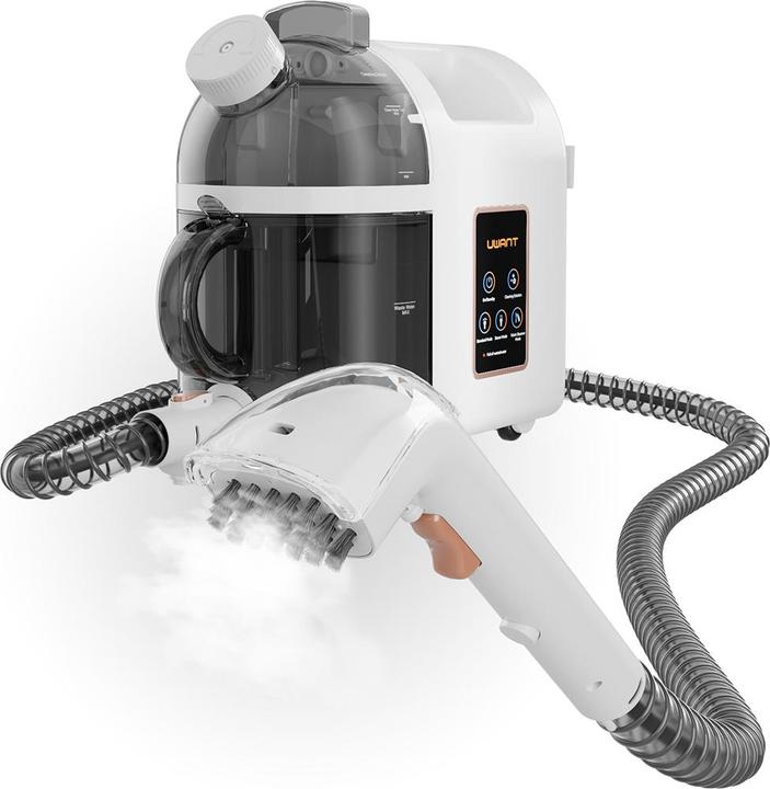 Produktbild Uwant B200 12000Pa 1900W washing vacuum cleaner with Deep Cleaning steam cleaning function + brush - (0.12 Bar, 1900 W)