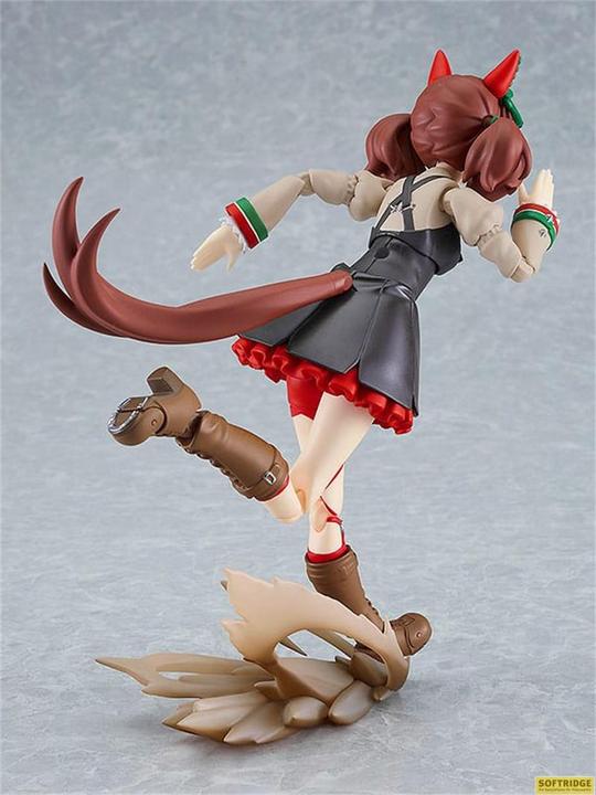 Actual product image Max Factory Uma Musume Pretty Derby Figma Action Figure Umamusume: Pretty Derby Nice Nature 14 cm