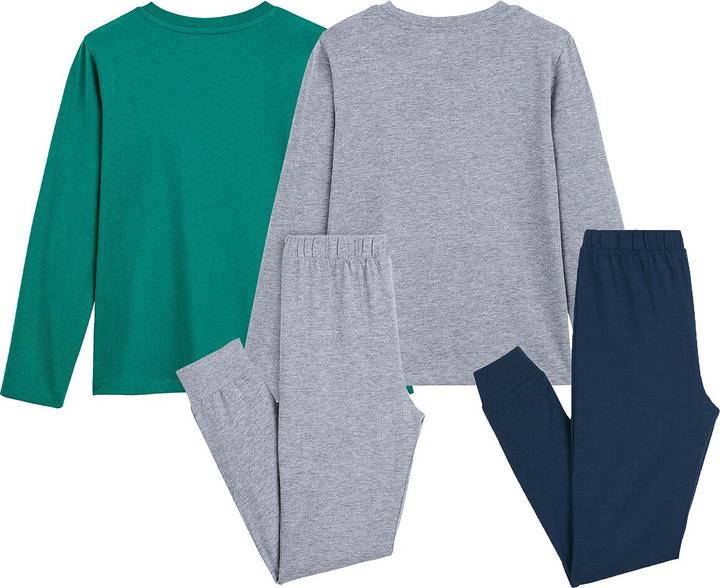 Produktbild La Redoute Collections 2er-Pack Pyjamas Dino Campus (164)