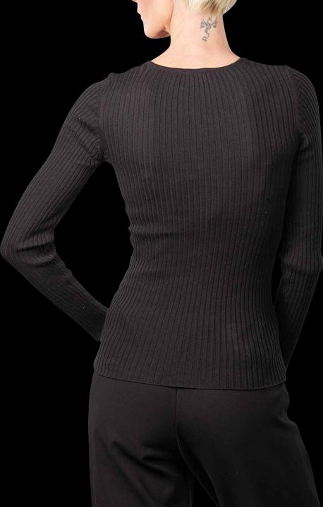 Actual product image Armedangels Alaania Pullover Crew Neck Black (M)