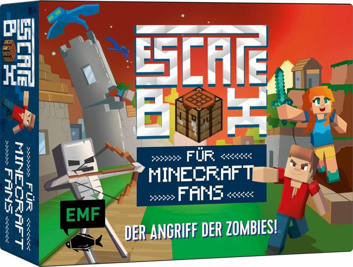 Actual product image The Escape Box for Minecraft fans: Attack of the Zombies! (German)