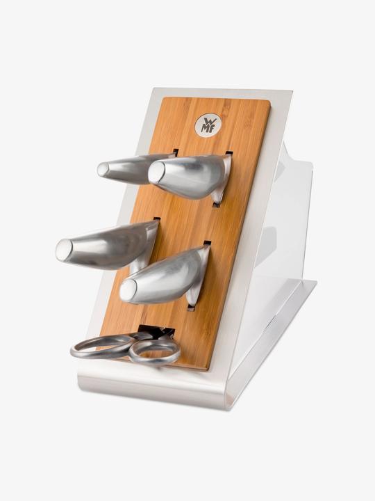 Produktbild WMF Messerblock bestückt 6-tlg. CHEF'S EDITION Buche