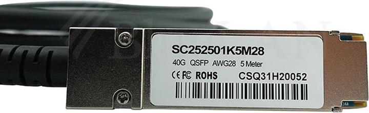 Image du produit CBO Mellanox MC2207130-002 compatible BlueLAN QSFP DAC 56G SC252501R2M28