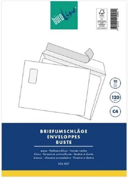 Produktbild BüroLine Briefcouvert (C4, 10 x)