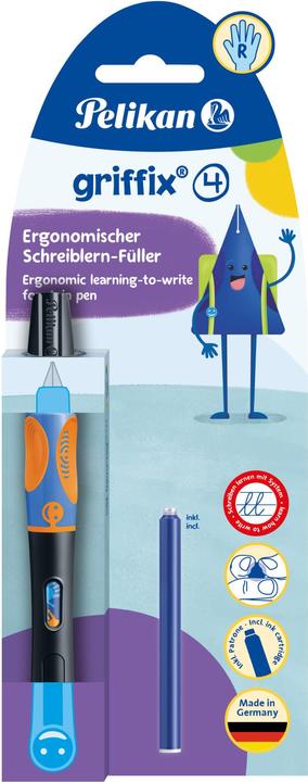 Produktbild Pelikan Füllhalter'Griffix' (Neon Black, 1 x)