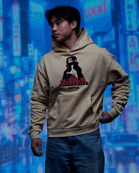 Immagine prodotto Maglia con cappuccio Naruto Shippuden Graphic Beige (S) (S)