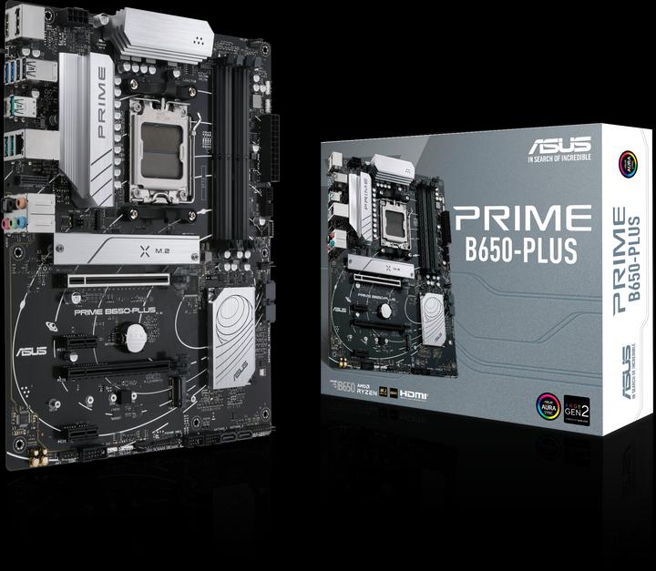 Actual product image ASUS PRIME B650-PLUS (AM5, AMD B650, ATX)
