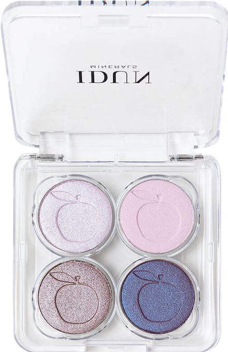Actual product image IDUN Minerals Palette Eyeshadow Norrlandssyten (Brown, Purple, Pink)