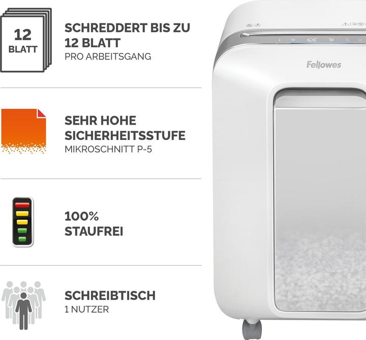 Image du produit Fellowes Powershred LX201 (Micro-coupe)
