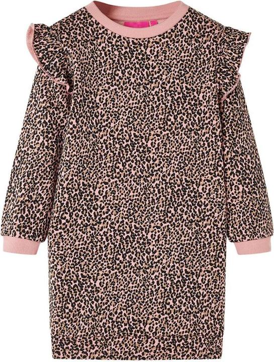 VidaXL Kinder-Pulloverkleid Mittelrosa 104,Material: 95 (104)