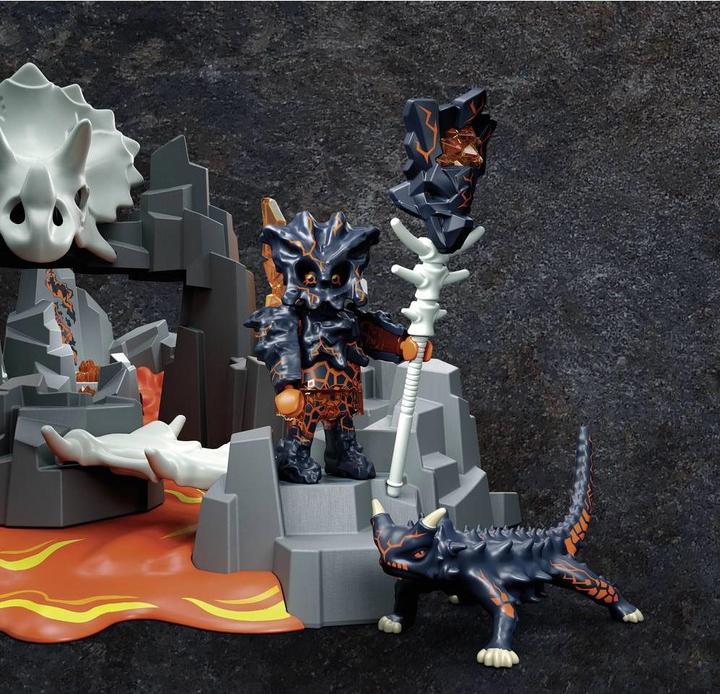 Actual product image Playmobil Lava spring guardian (70926, Playmobil Dino Rise)