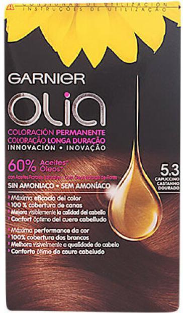 Actual product image Garnier OLIA Coloración Permanente #5,3 Capuccino 4 pz (5.3 Capuccino)