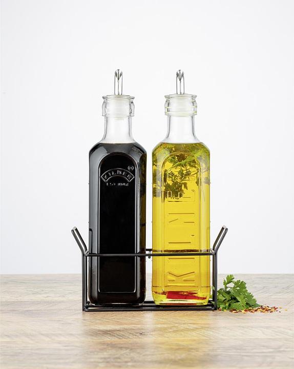 Productafbeelding Kilner 0025.028 Set van 2 Olie-infusiesets 0,6L, glas (600 ml)