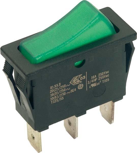 Actual product image Bachmann EB rocker switch