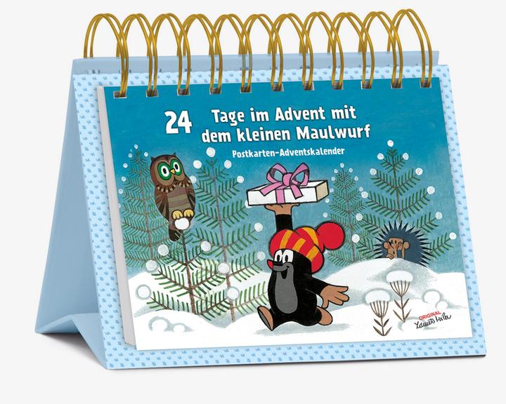 Image du produit Calendrier de l'Avent par cartes postales /"24 jours de l'Avent avec la petite taupe /".