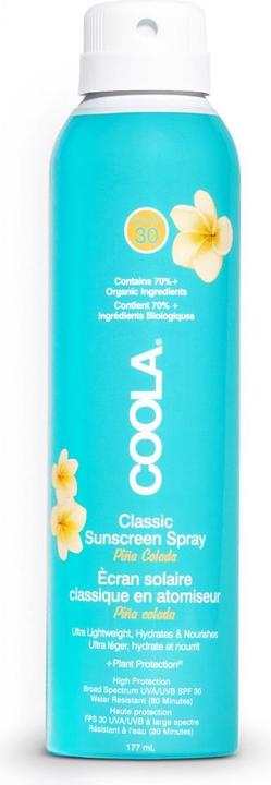 Actual product image Coola Suncare Classic Spray Pina Colada (Sun spray, SPF 30, 177 ml, 177 g)