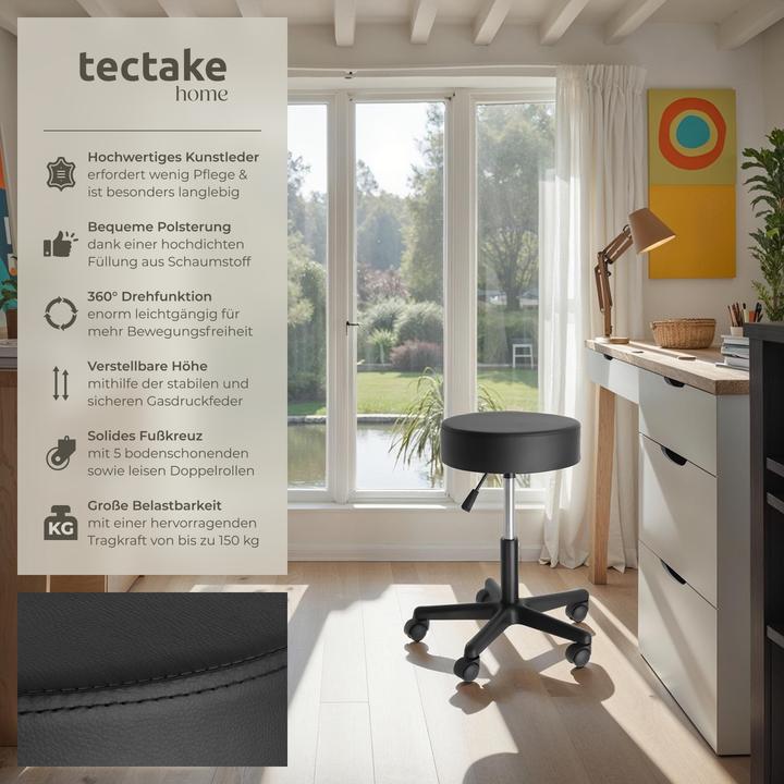 Produktbild tectake Rollhocker