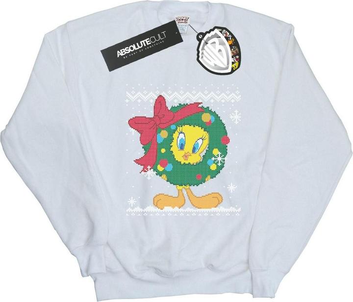 Looney Tunes Tweety Pie Christmas Fair Isle Sweatshirt (3XL)