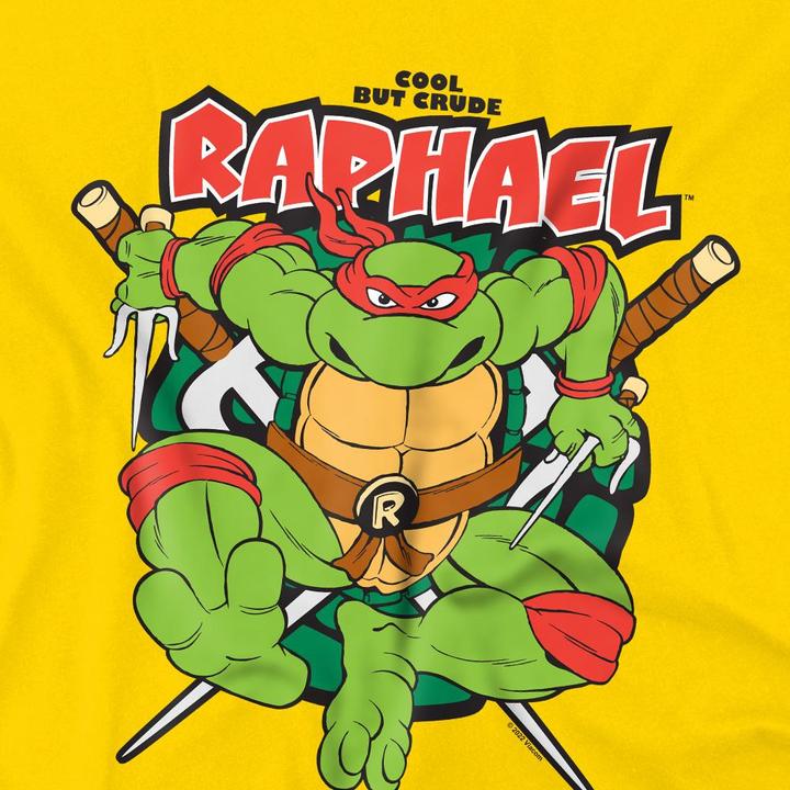 Immagine prodotto Teenage Mutant NT Cool But Crude Maglietta Raffaello Uomo (M)