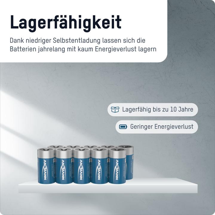 Produktbild Ansmann Batterie C ER26500 3.6V Lithium-Thionylchlorid (1 Stk., C)