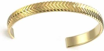 Produktbild Guess - Timeless Gold Plated Pit Stop Bracelet JUMB04439JWYGS