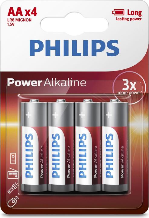 Produktbild Philips Power Alkaline (1 Stk., AA)