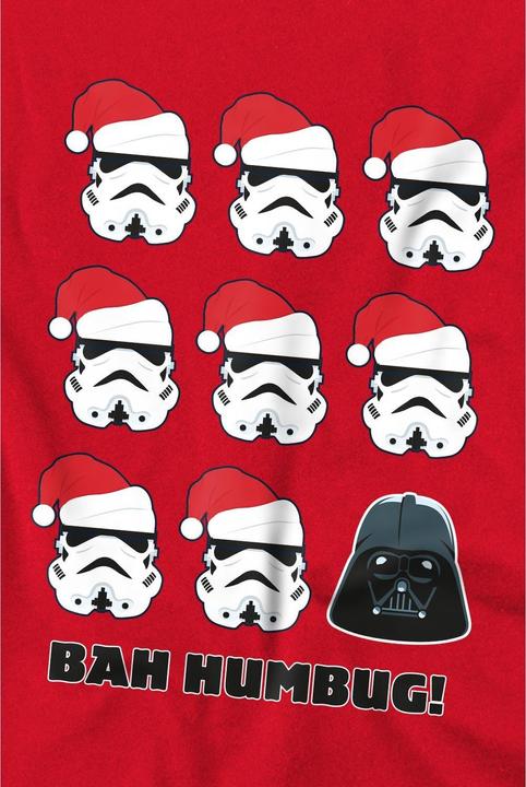 Immagine prodotto Star Wars Bah Humbug Maglietta Stormtrooper Darth Vader Uomo (S)