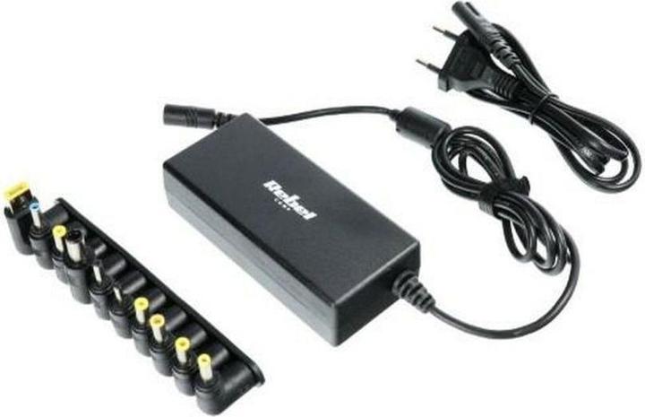 Actual product image Rebel Universal household charger for notebook/laptop 90W/18-20V black (90 W)