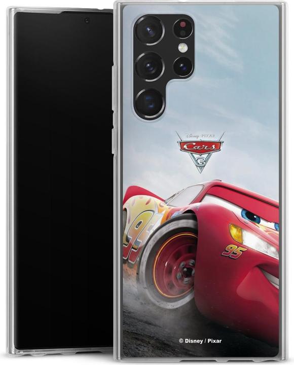 Produktbild DeinDesign Silikon Hülle für Samsung Galaxy S22 Ultra Handyhülle Case Smartphone Schutzhülle Cars Lightning (Samsung Galaxy S22 Ultra)