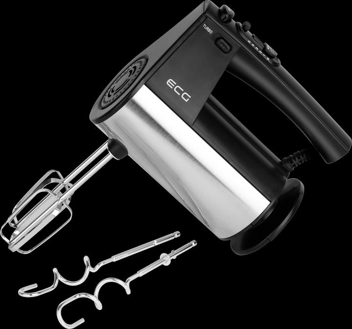 Actual product image ECG Hand mixer RS 5011 Black, Stainless steel (500 W)