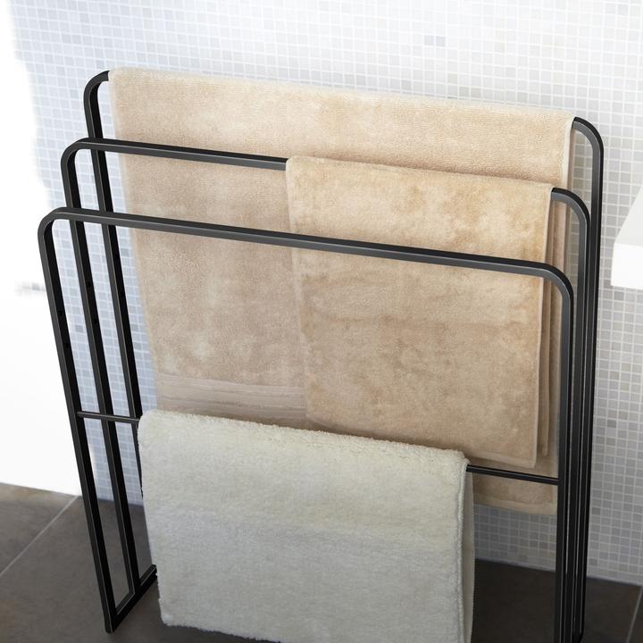 Image du produit Yamazaki Porte-serviettes à 3 barres TOWER