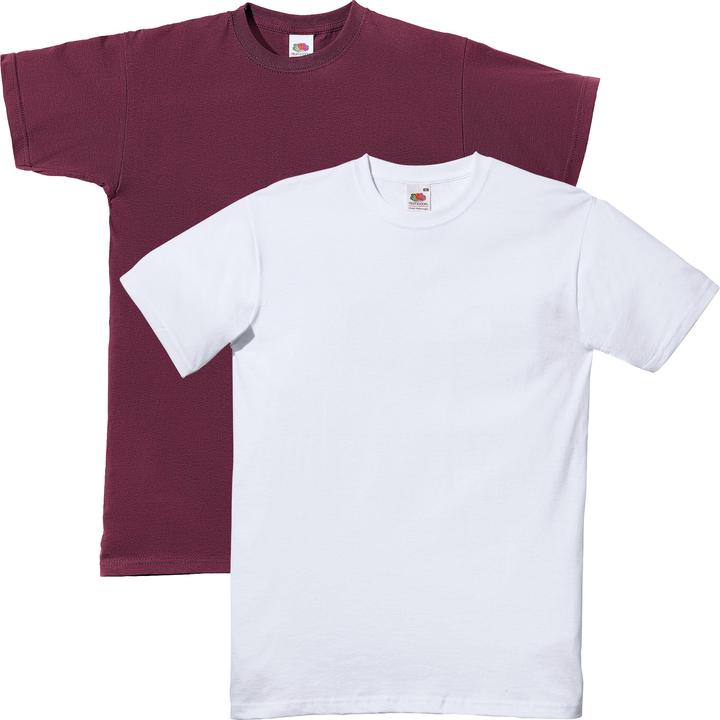 Produktbild Fruit of the Loom Unisex-T-Shirt, 2er-Pack (L)
