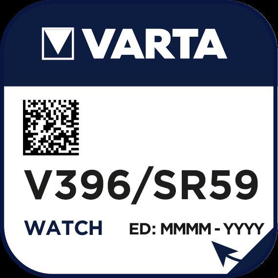 Actual product image Varta V 396 - battery SR59 - silver oxide - 25 (1 pcs., SR59, 27 mAh)