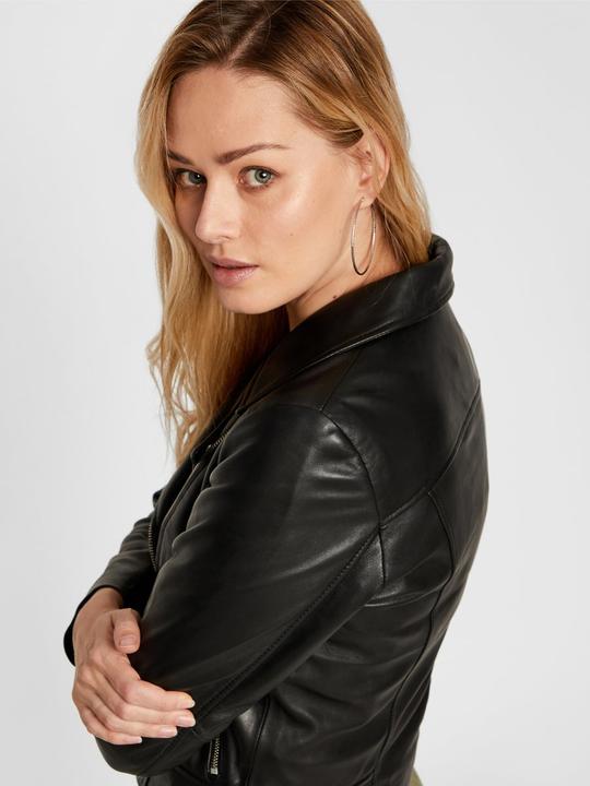 Actual product image Pieces Leder Bikerjacke (L)