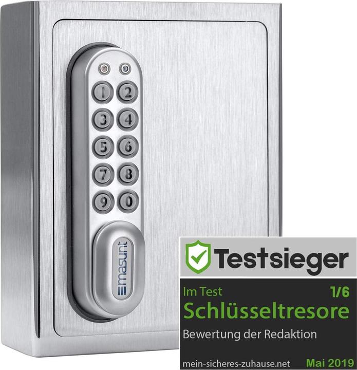 Actual product image Masunt Key safe 1120 E Code