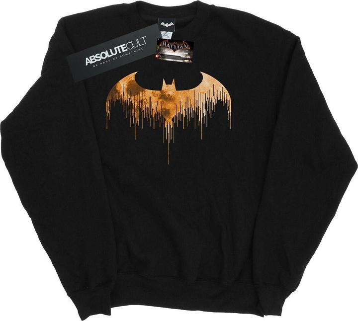 Batman Arkham Knight Halloween Moon Logo Fill Sweatshirt (M)