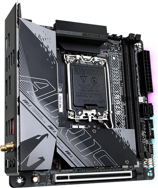 Produktbild Gigabyte B760I Aorus Pro (LGA 1700, Intel B760 Express, Mini-ITX)
