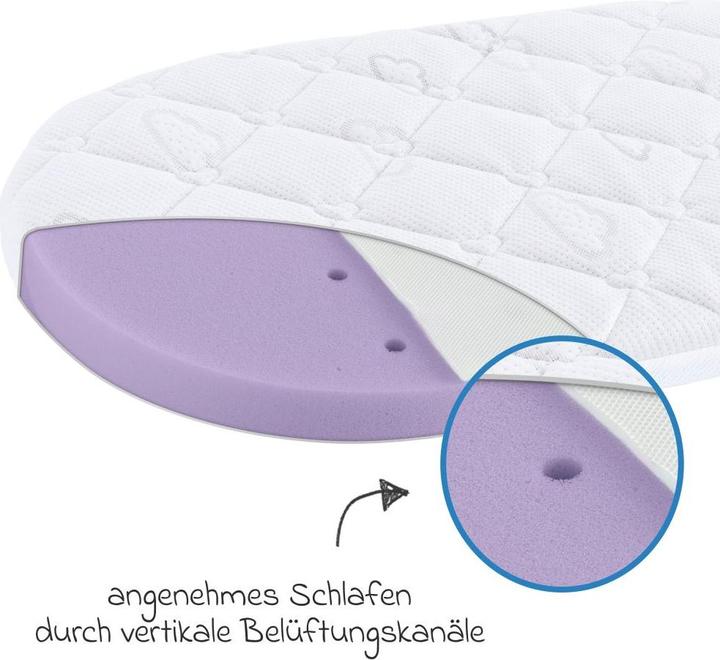 Actual product image Träumeland Boller cart mattress Brise Light (82 x 46 cm)