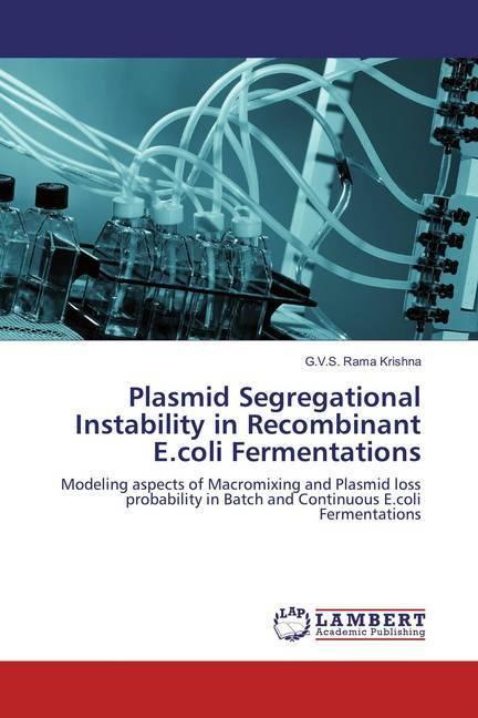 Produktbild Plasmid Segregational Instability in Recombinant E.coli Fermentations (G. V. S. Rama Krishna, 2016)