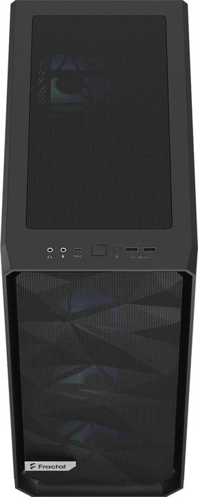 Actual product image Fractal Meshify 2 Compact RGB Black TG Light (ATX, mATX, Mini-ITX)