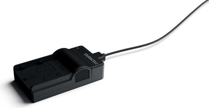 Image du produit Duracell Chargeur avec câble USB pour DRNEL3/EN-EL3/EN-EL3a (Chargeur de batterie d'appareil photo)