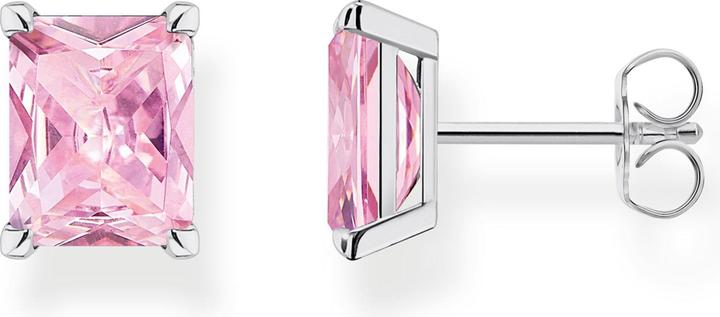 Immagine prodotto Thomas Sabo Orecchini a perno con pietra rosa, argento (Argento 925)