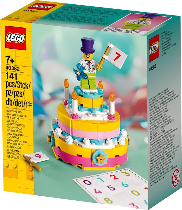 Actual product image LEGO Seasonal Birthday Cake 40382 (40382, LEGO Classic)