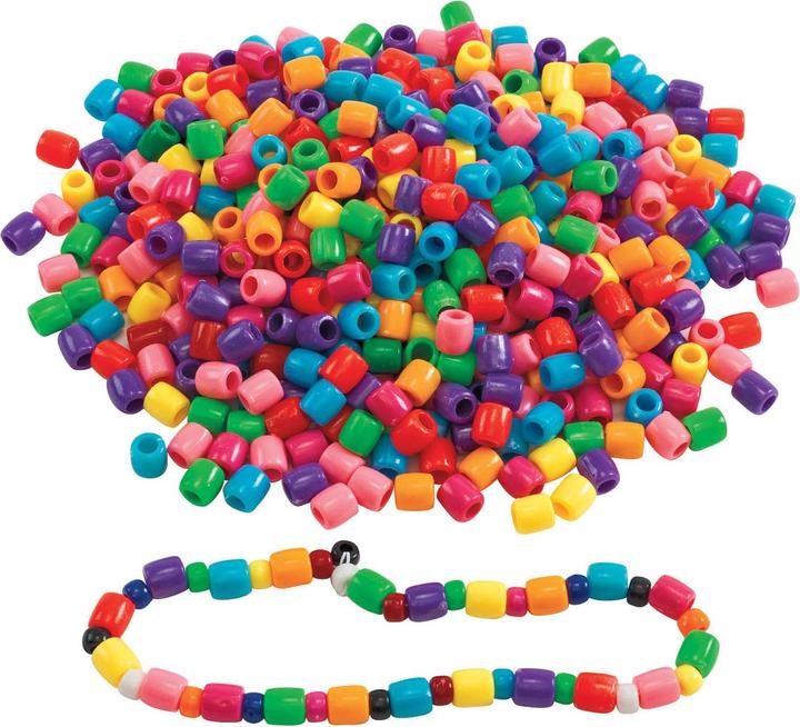 Produktbild Colorations Farbige grosse Perlen im Eimer, 680 Gramm