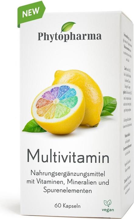 Actual product image Phytopharma Multivitamin Caps (60 Piece, Capsules, 69 g)
