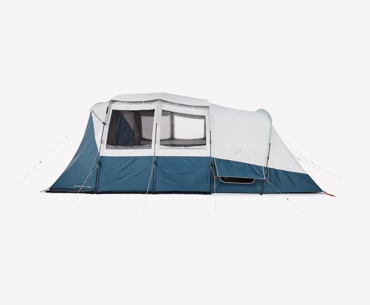 Immagine prodotto Quechua Familienzelt Stangenaufbau - Arpenaz 6.3 F&B 6 Personen 3 Kabinen (Tenda, 25.75 kg, 6 persone)