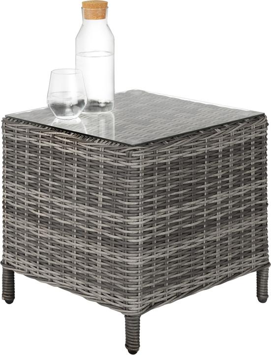 Produktbild tectake Aluminium Rattan Sitzgruppe Benissa