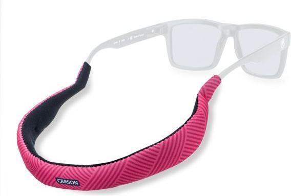Actual product image Carson Brillenband schwimmend karminrot